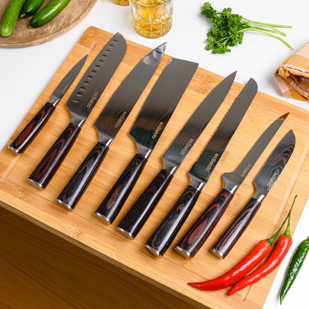5-Piece Japanese Master Chef Knife Set