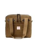 Tin Cloth Zipper Tote Bag - Dark Tan