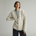 The Confetti Cardigan | Seafoam Green Multi