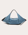 Luna Large Folded Denim Handbag