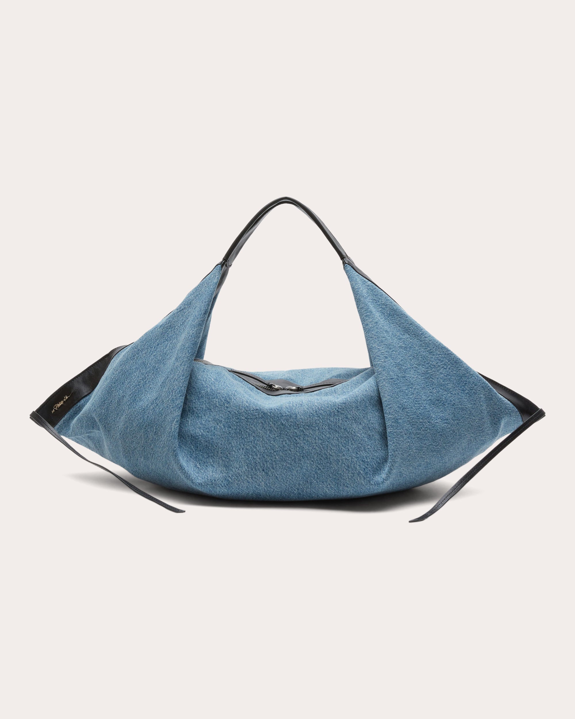 Luna Large Folded Denim Handbag