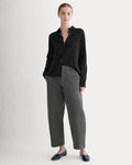 Cotton Twill Chino | Slate Grey