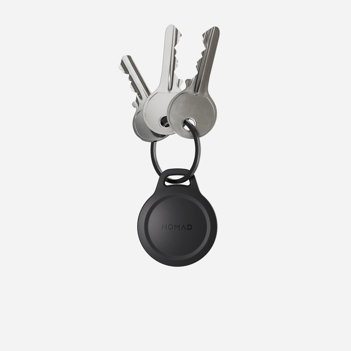 Rugged Keychain - AirTag | Black | v2