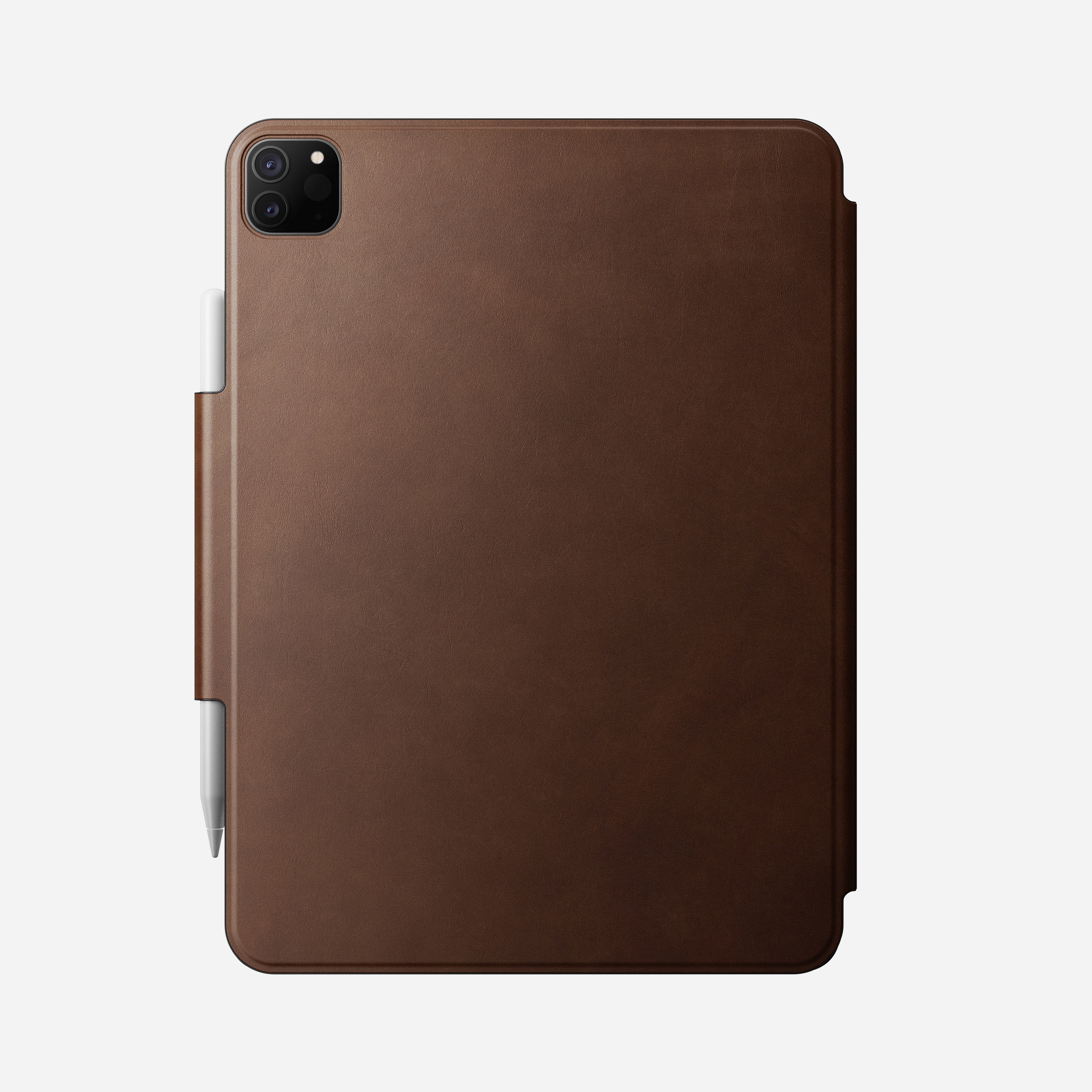 Leather Folio -  M3 iPad Air 11 | Brown | Nomad Leather | Apple Pencil