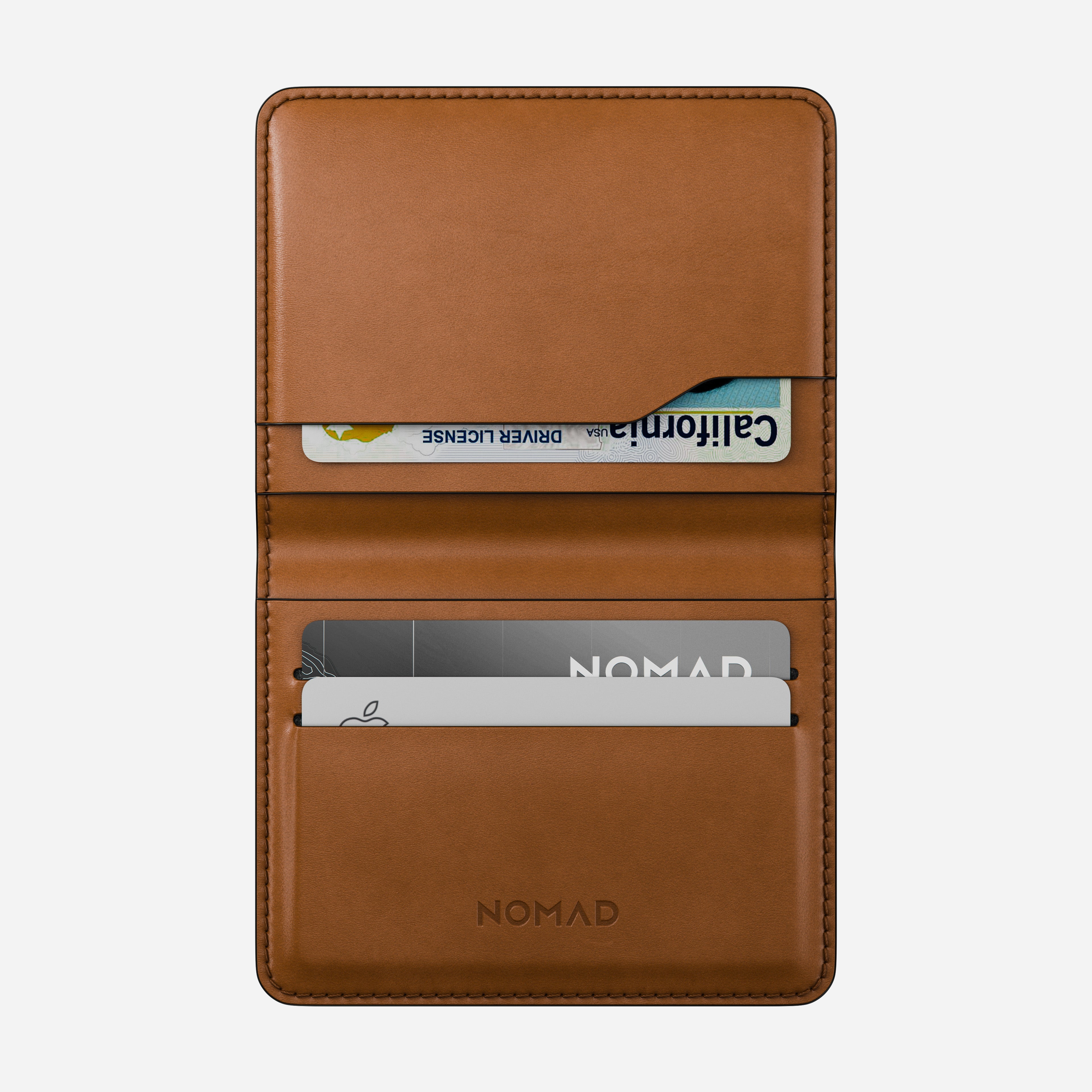 Card Wallet Plus - English Tan | Nomad Leather