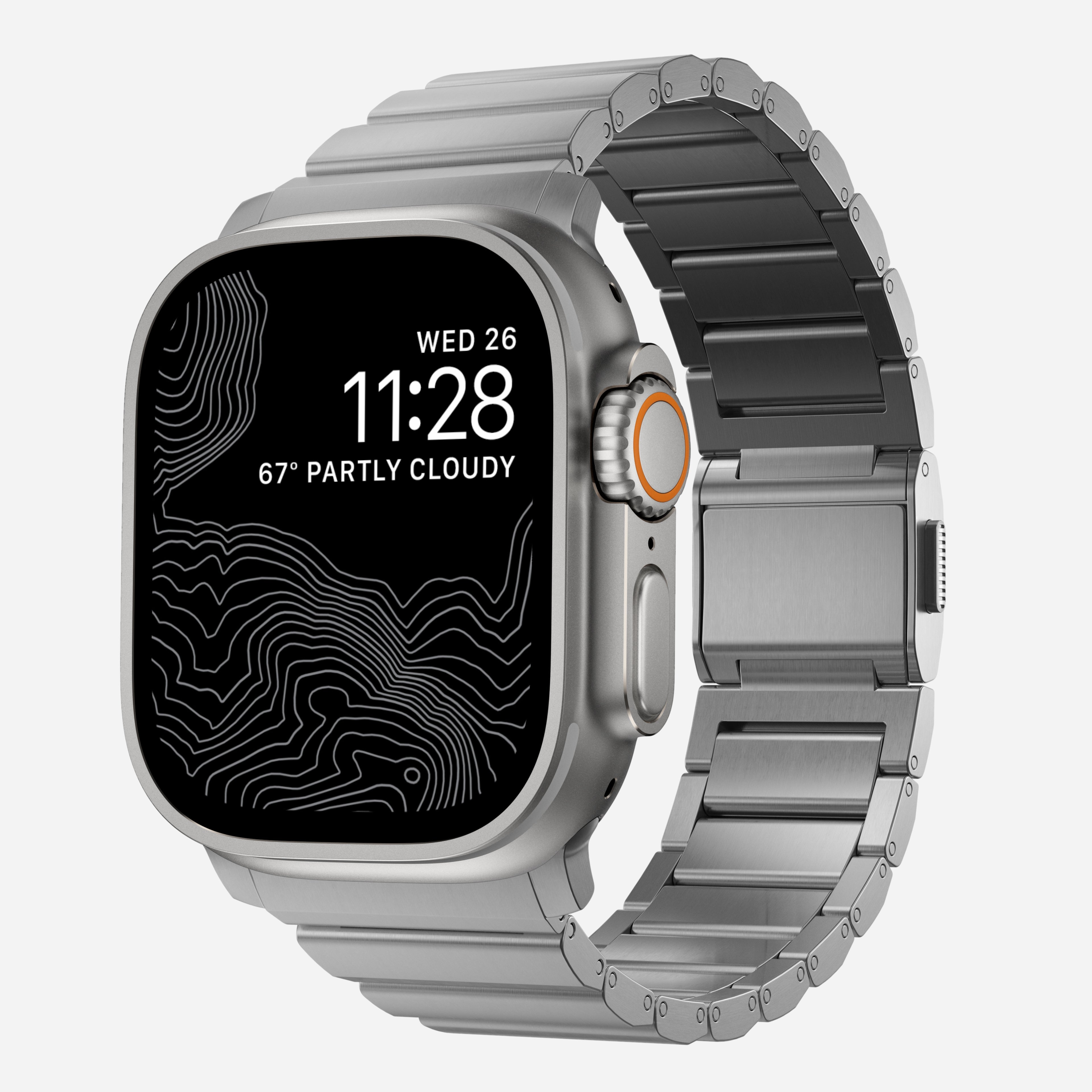 Titanium Band - 46mm/49mm | Natural Hardware | V3
