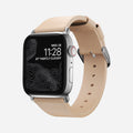 Modern Slim Band - 41mm/42mm | Silver Hardware | Natural | Horween