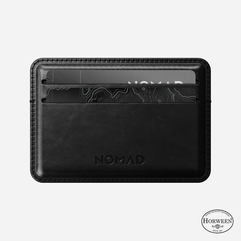 Card Wallet - Black | Horween