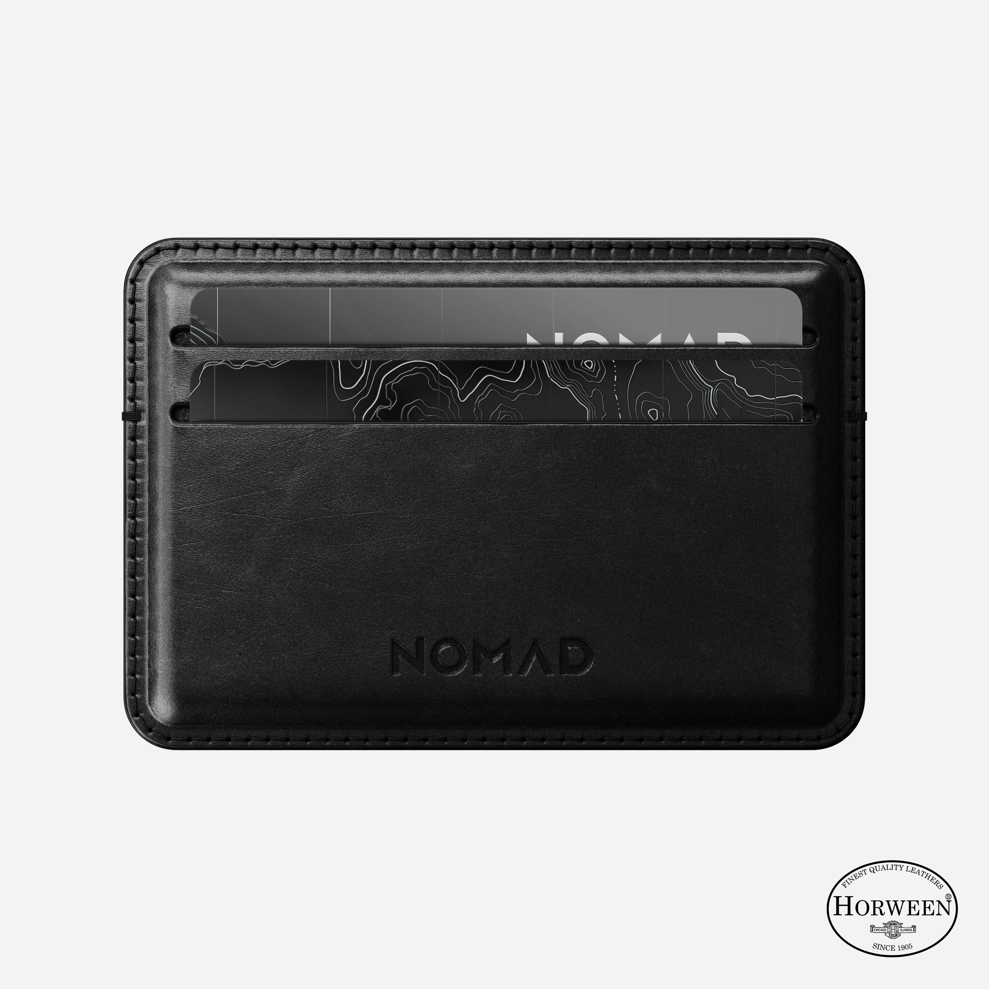 Card Wallet - Black | Horween