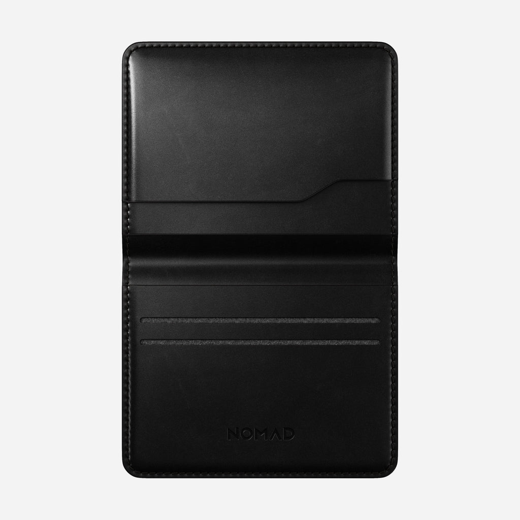 Card Wallet Plus - Black | Horween