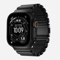 Stratos Band - 49mm | Black Titanium | Black FKM