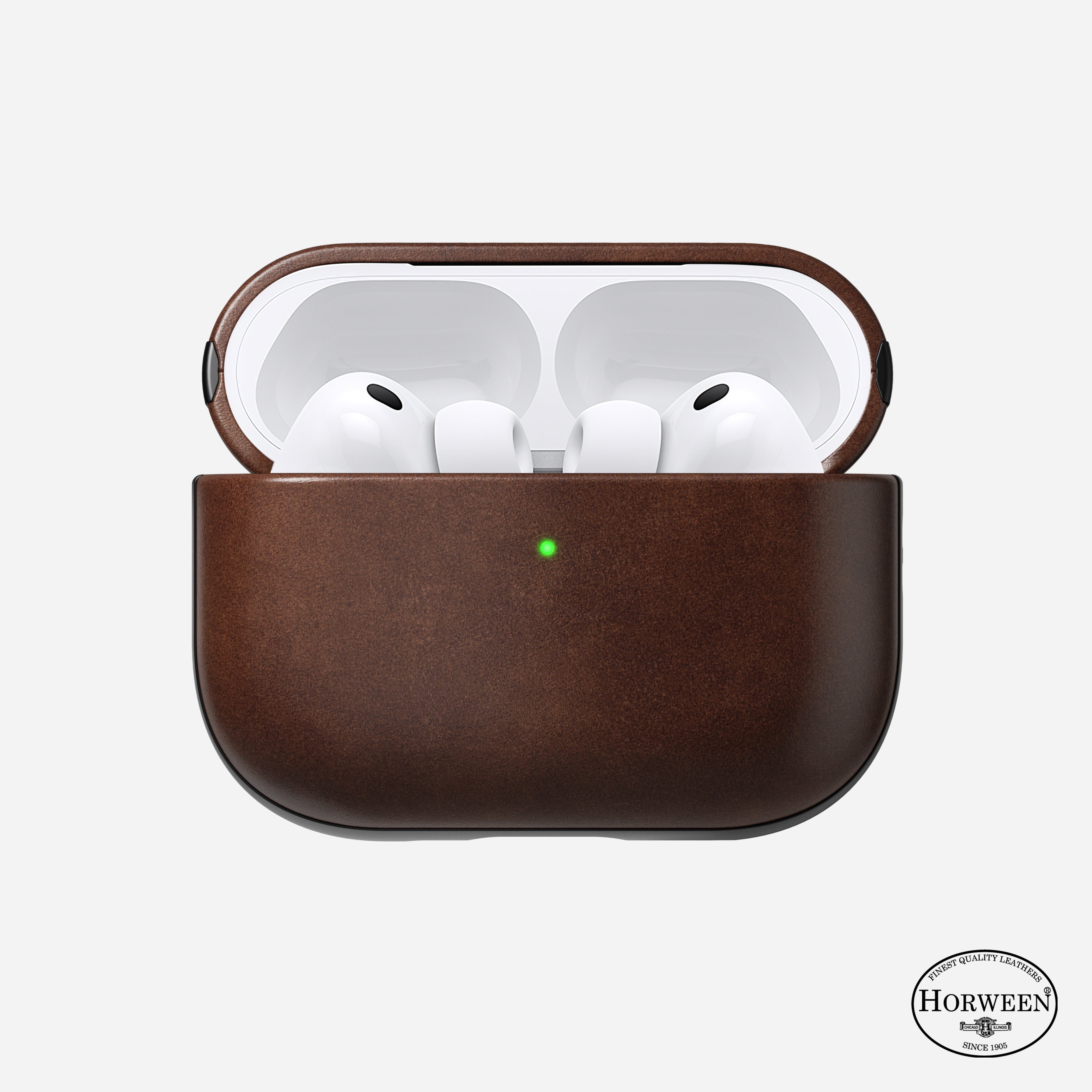 Modern Leather Case - Airpods Pro 3 | Rustic Brown | Horween