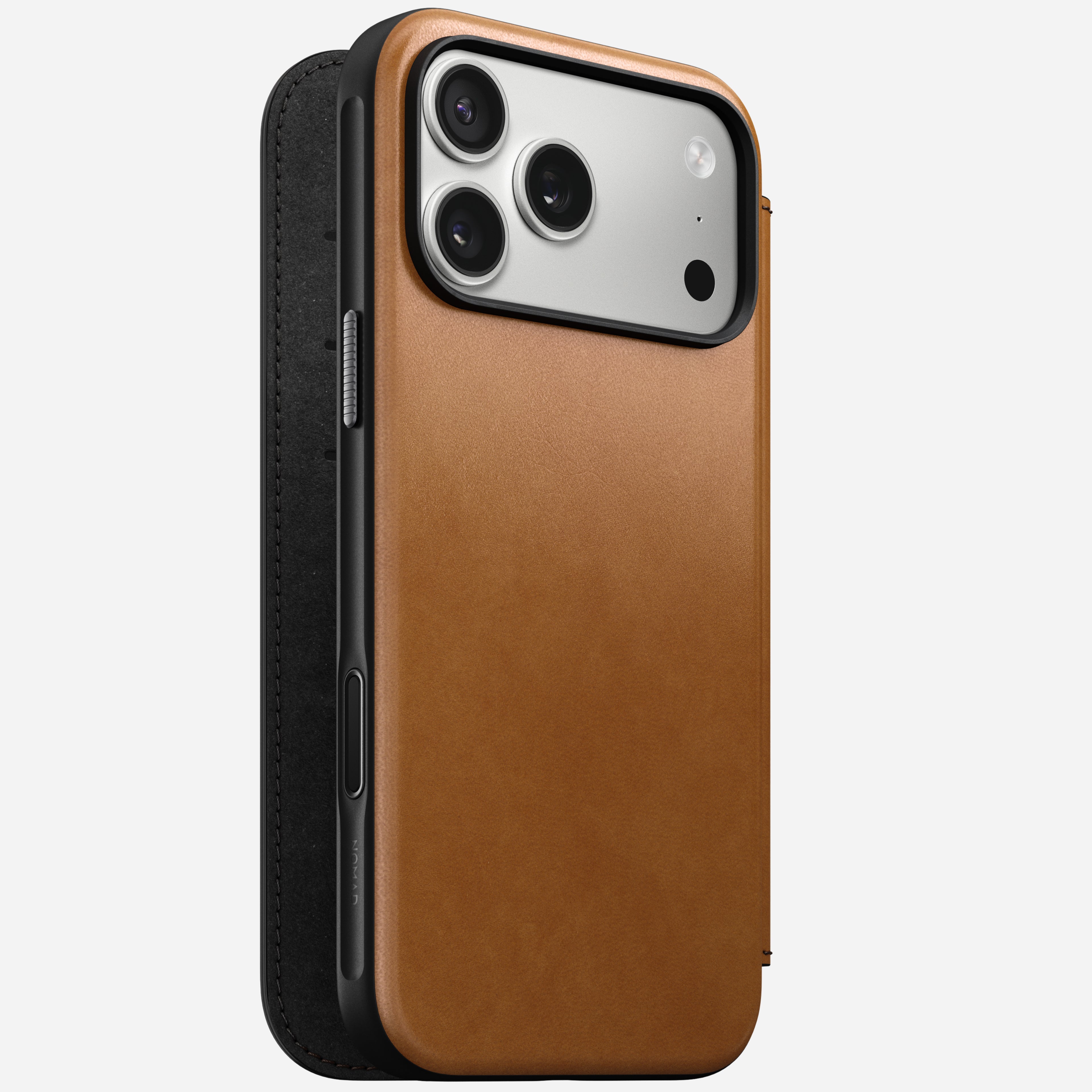 Modern Leather Folio - iPhone 17 Pro Max | English Tan-C | Nomad Leather