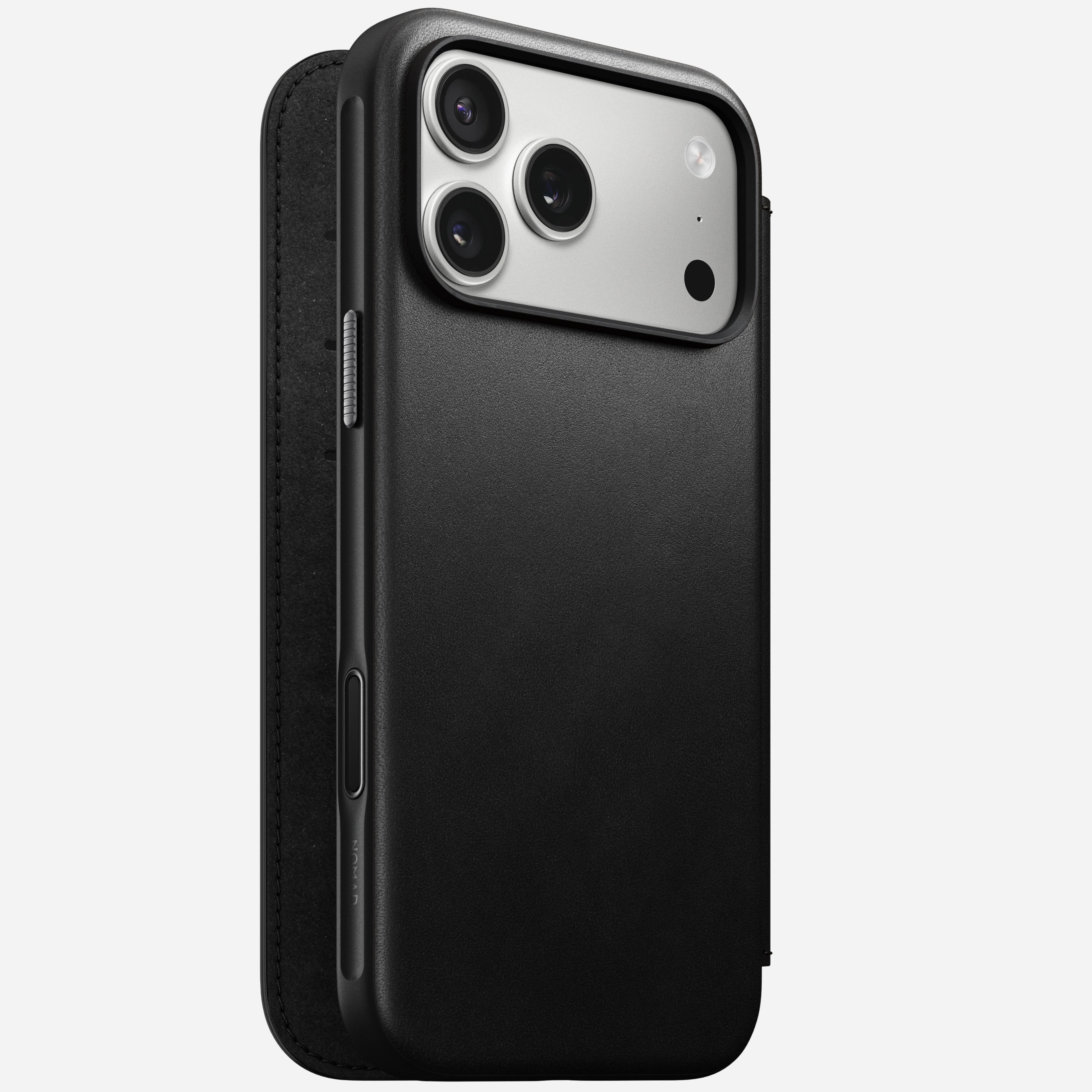 Modern Leather Folio - iPhone 17 Pro Max | Black | Nomad Leather