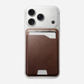 Leather Mag Wallet with Find My Tracking - Rustic Brown | Horween