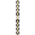 8mm Two-Tone 3-Link Bracelet - Two-Tone