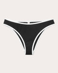 Ribbed Mid-Rise Bikini Brief