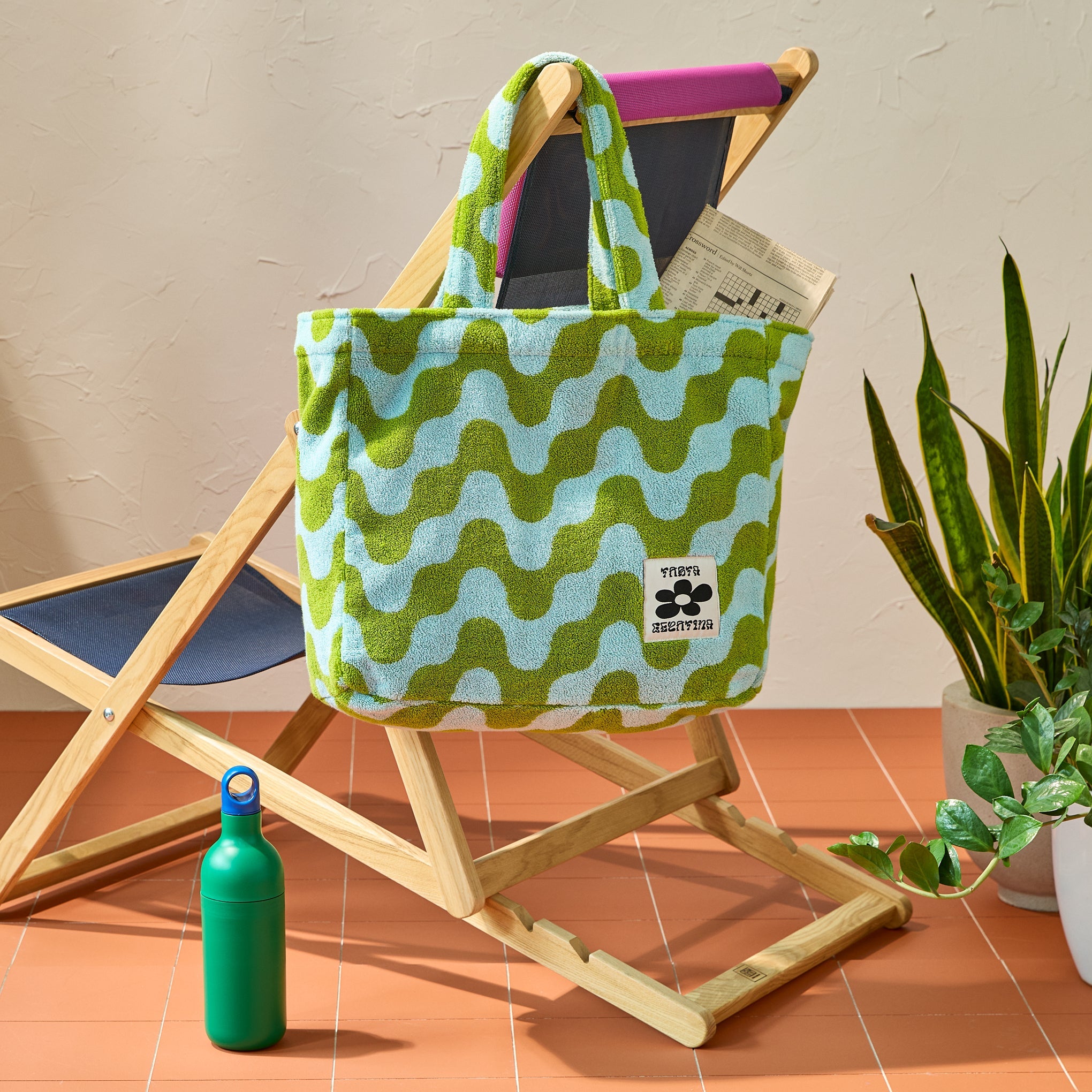 Tarta Gelatina Towel Bag - Algae