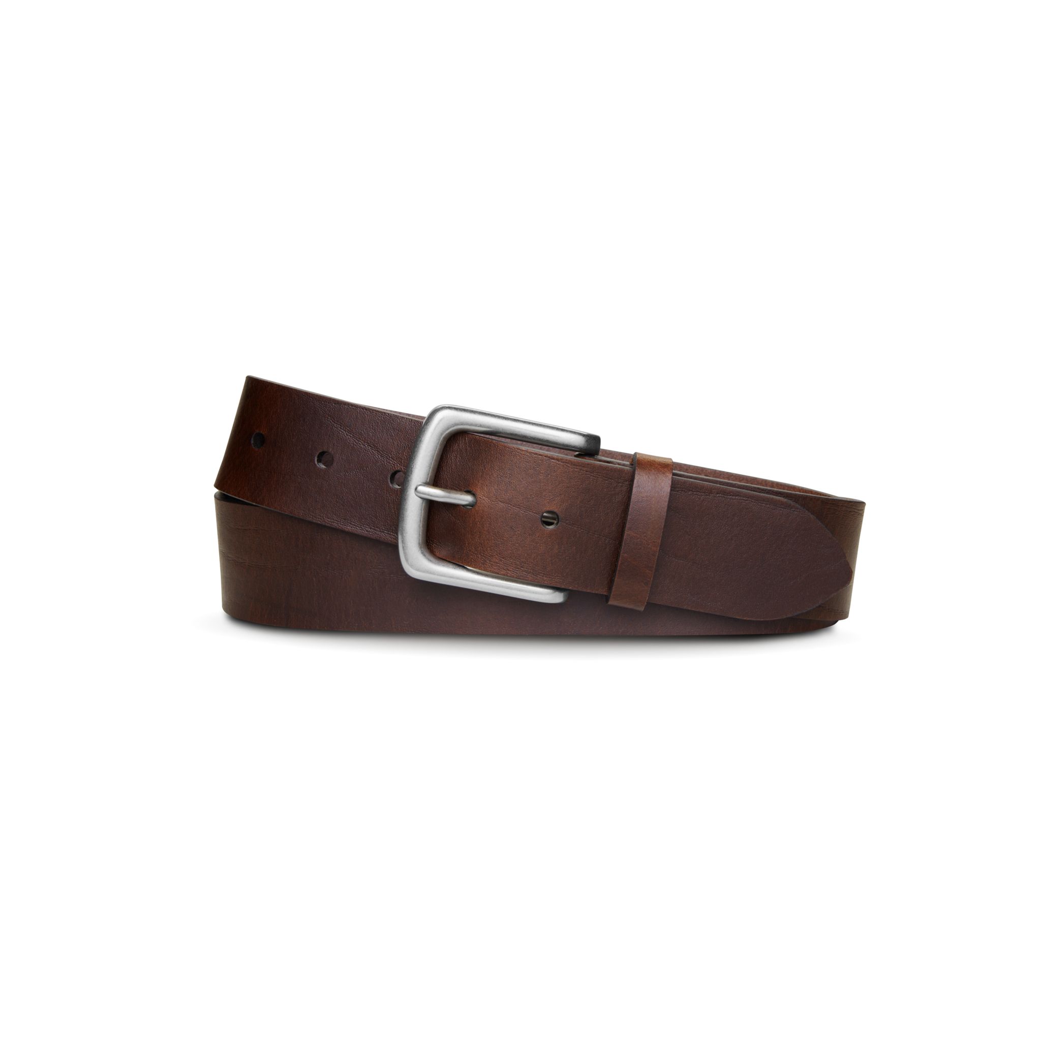 1 1/2" Essential Belt Natural Leather - Dark Brown