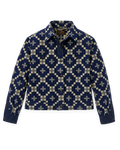 Women's Colchuck Short Jacket - Navy / Sage Jacquard