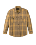 Vintage Wash Alaskan Guide Shirt - Light Brown / Ochre Plaid