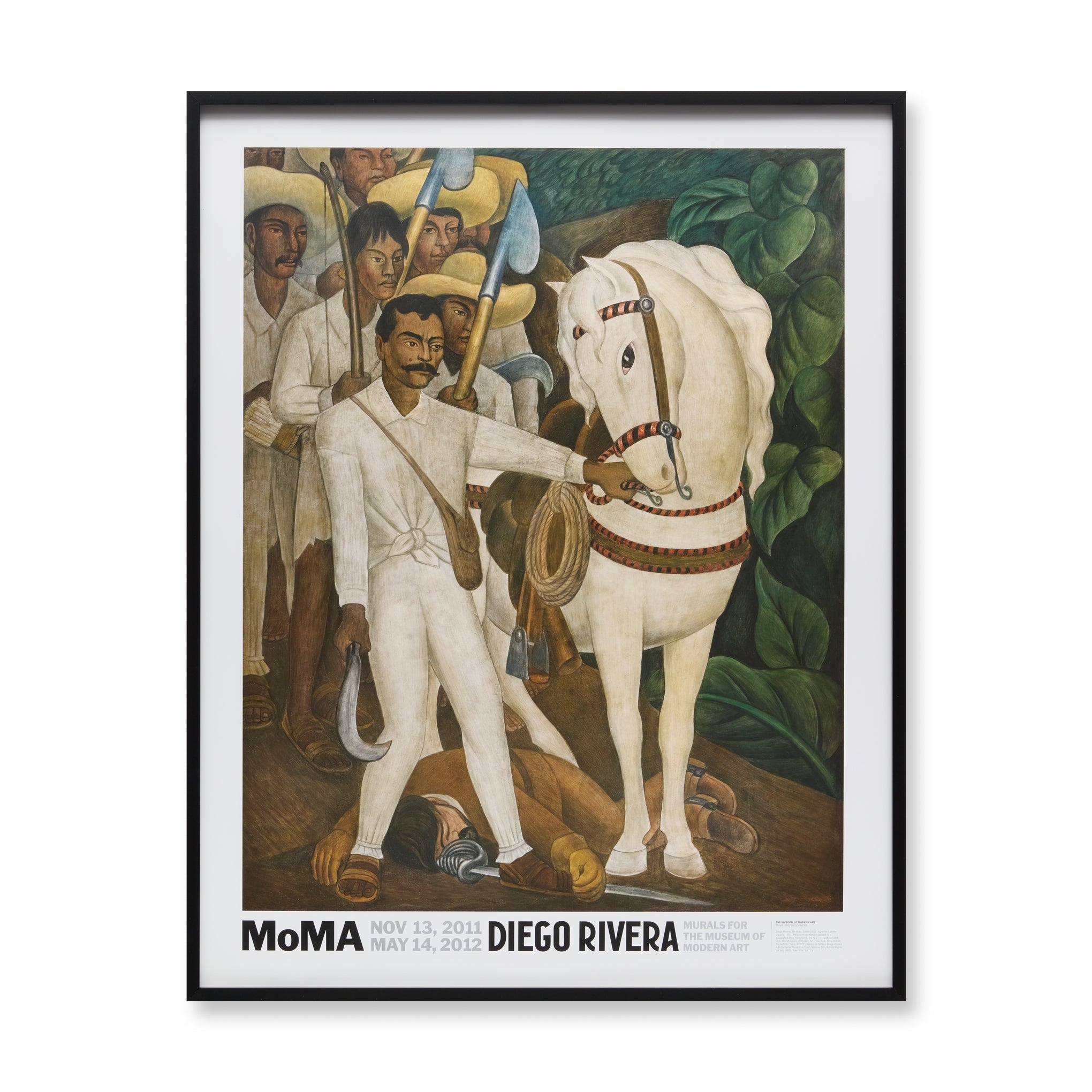 Diego Rivera Murals for The Museum of Modern Art Framed Poster