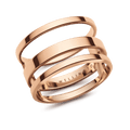 Elan Triad Ring Rose Gold