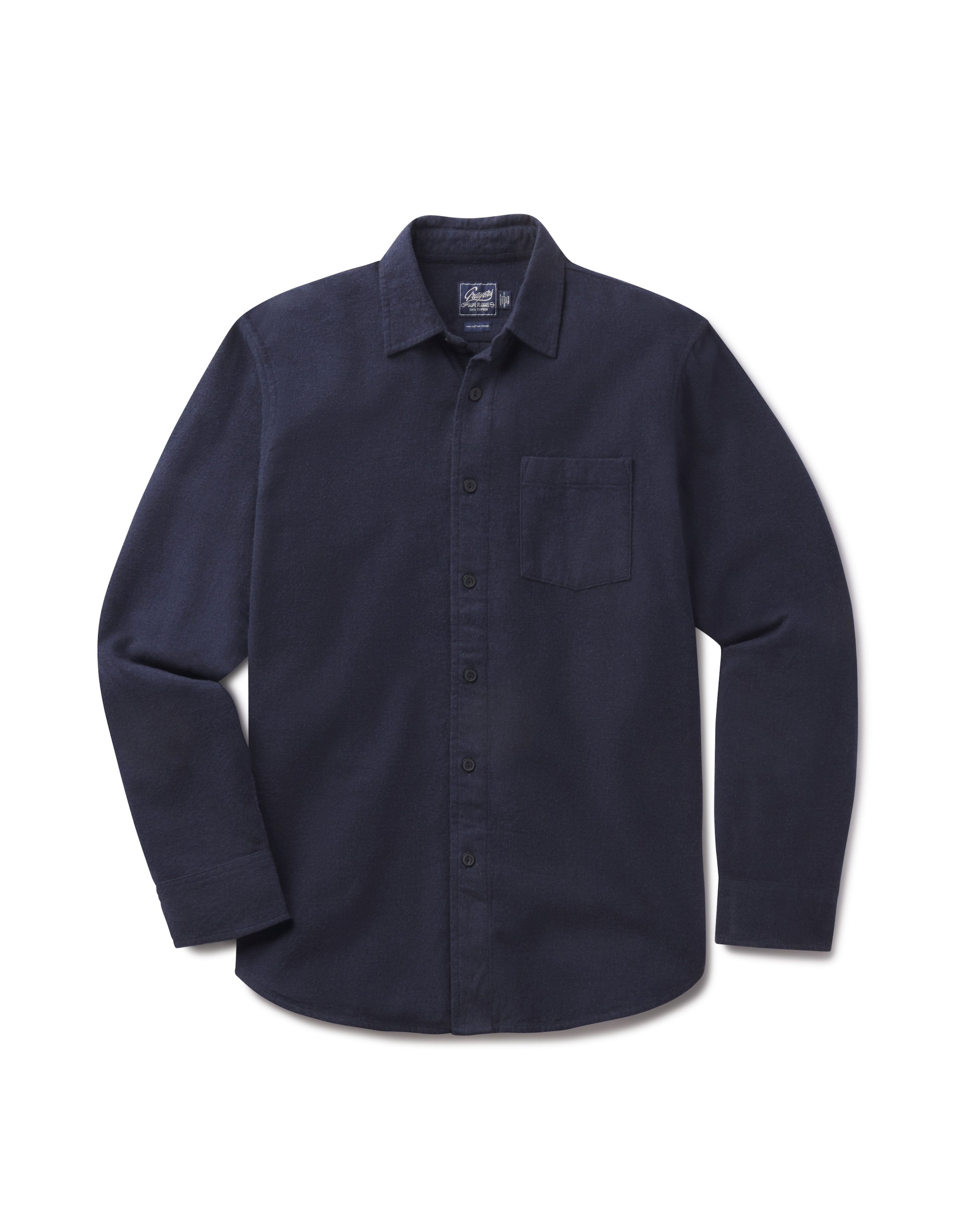 Belvedere Heather Lux Flannel - Blueberry