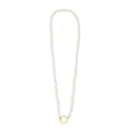 Pearl Charm Lock Chain
