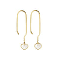 Pearl Little Big Love ear hanger, gold plated (set of 2 pcs)