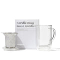Double Walled Glass Nordic Mug with Infuser