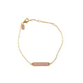Word Candy Tag Bracelet