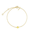 When life gives you lemons. Bracelet, gold plated