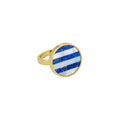 Gemstone Lollipop ring 17mm