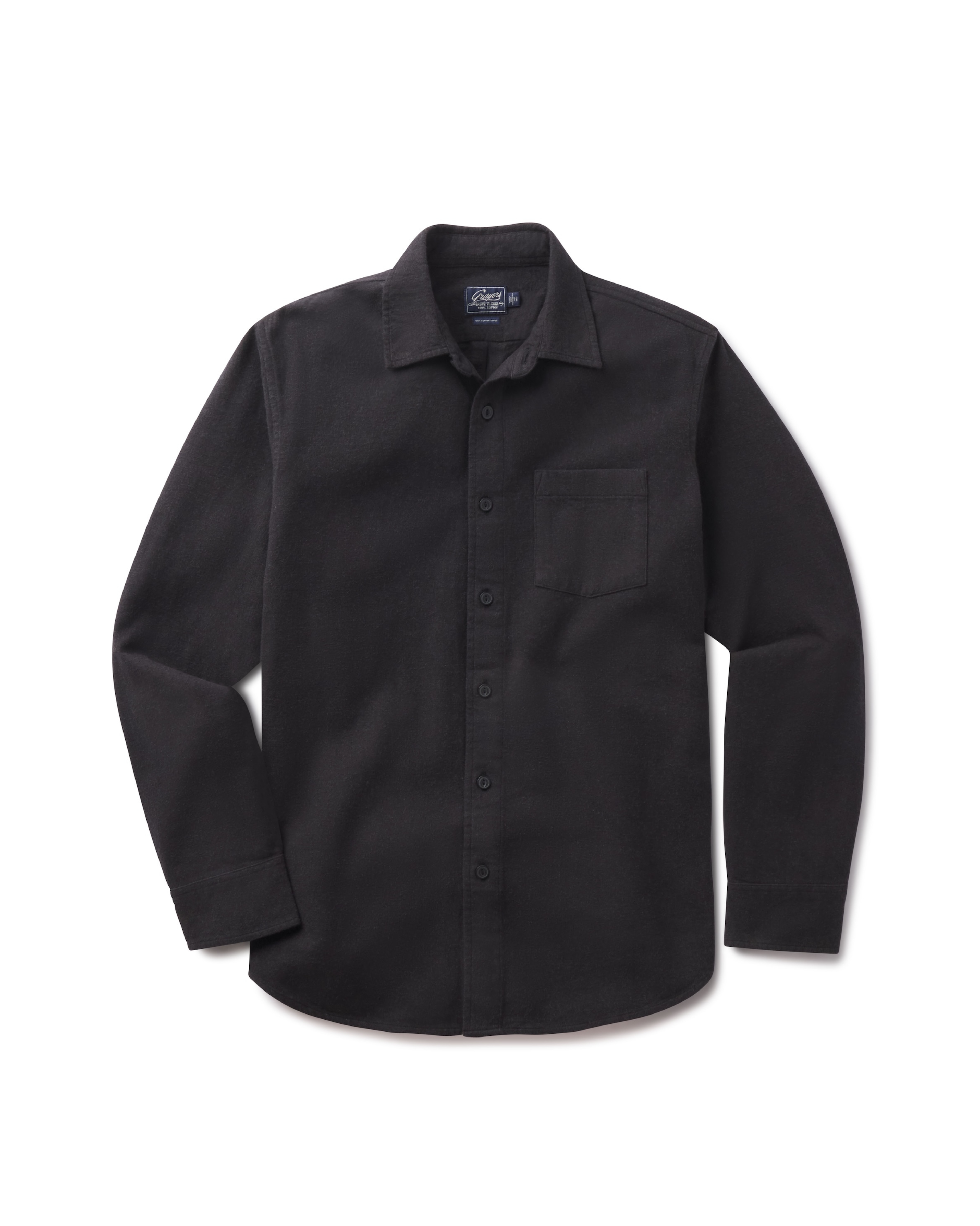 Belvedere Heather Lux Flannel - Black