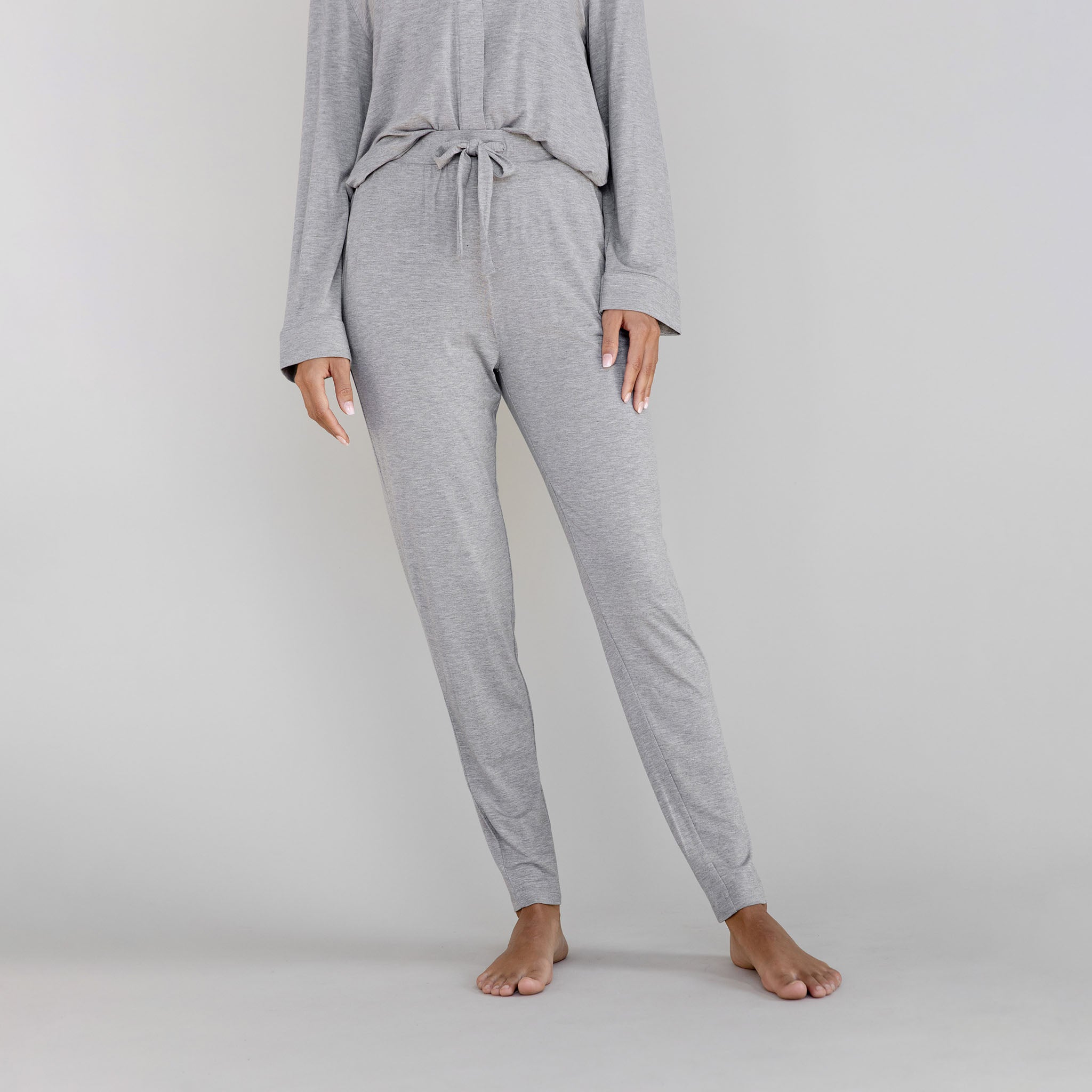 Women's Bamboo Stretch-Knit Tapered Pant - Wholesale