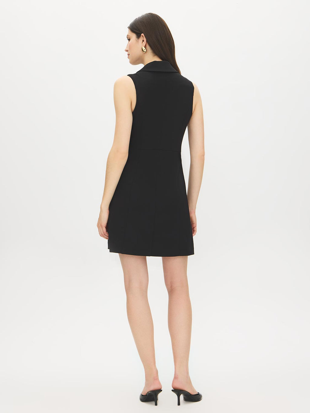 Sleeveless Blazer Dress