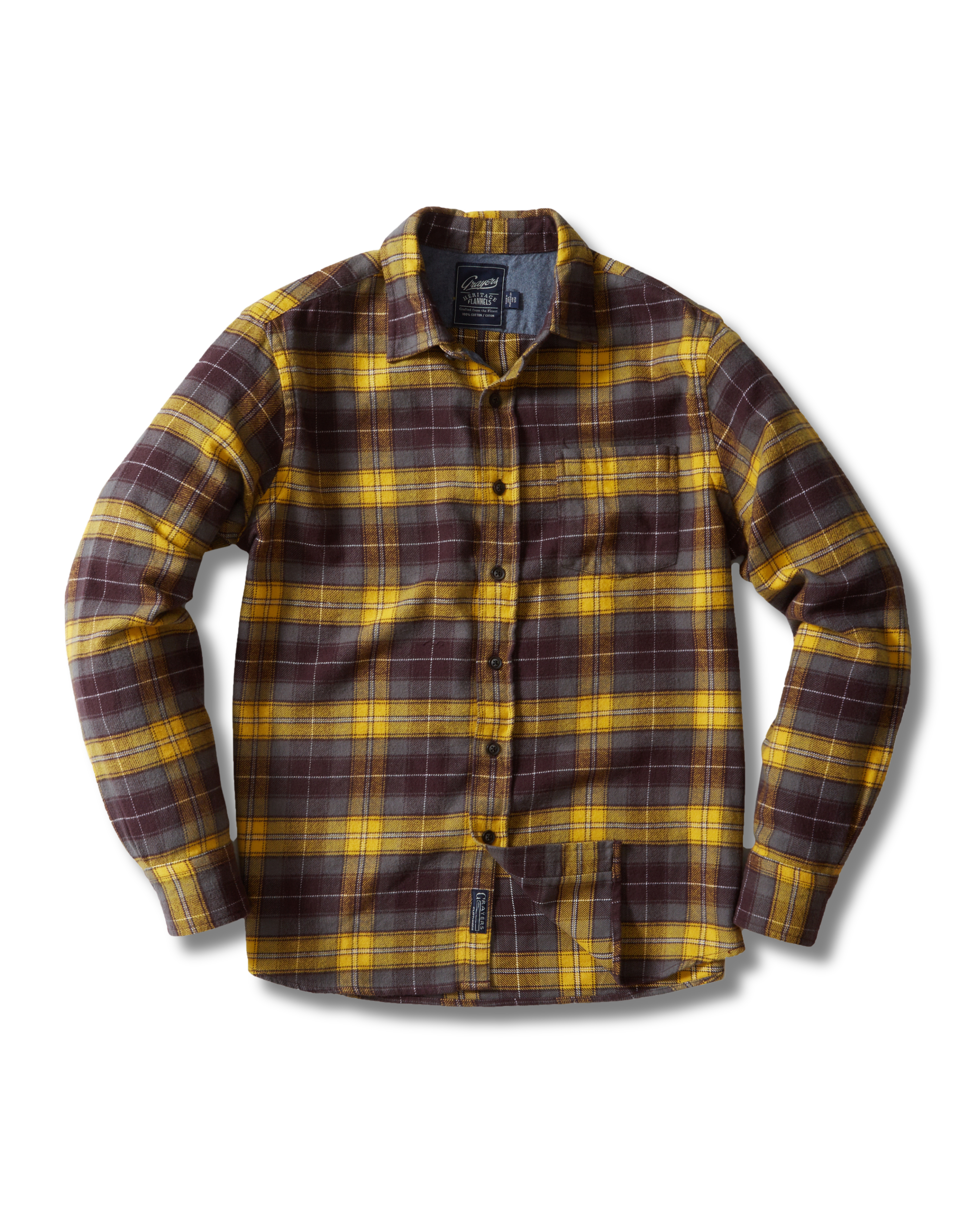 Durango Heritage Flannel - Gray Spruce Plaid