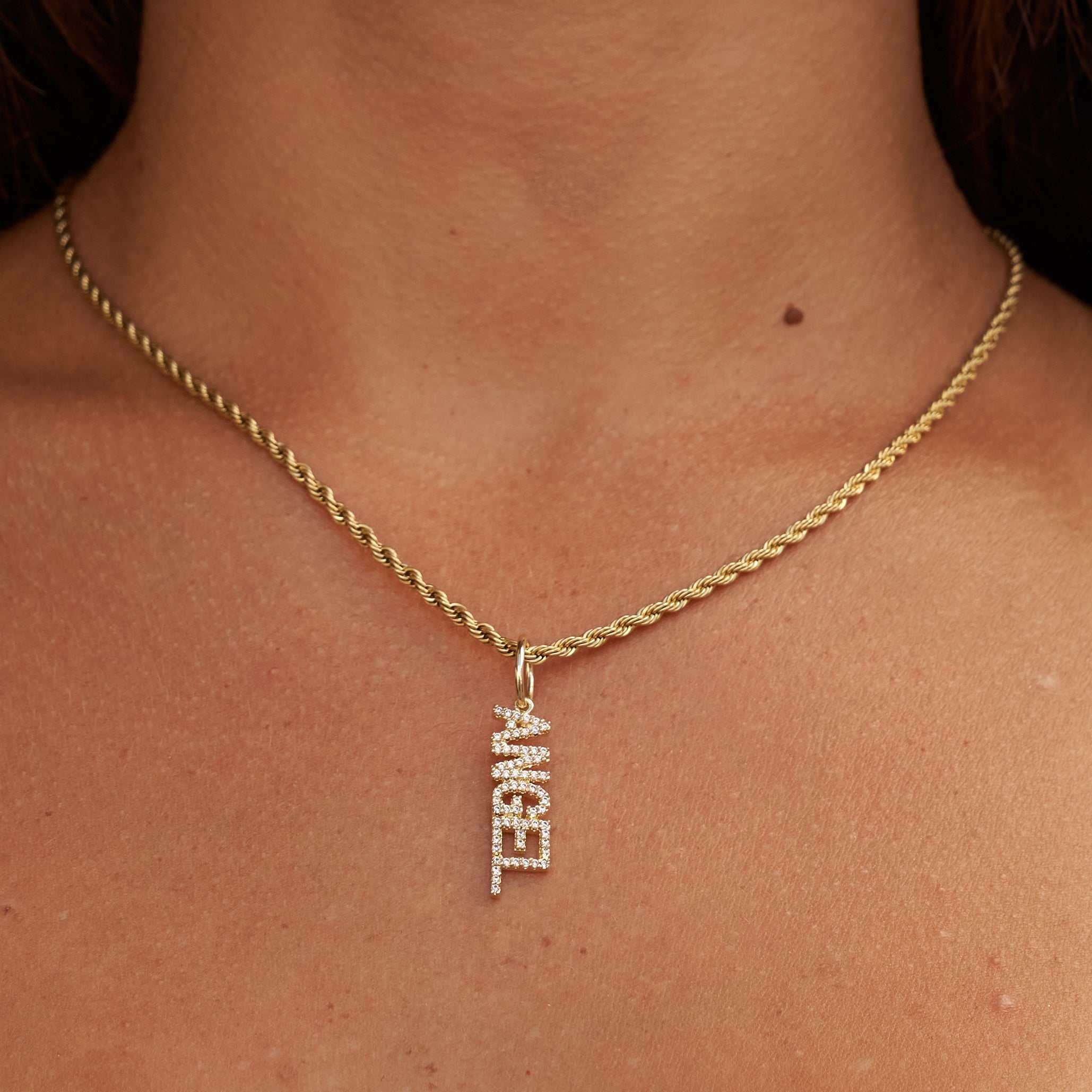 "Angel" Pendant - Yellow Gold