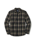 Herringbone Heritage Flannel - Black Cream