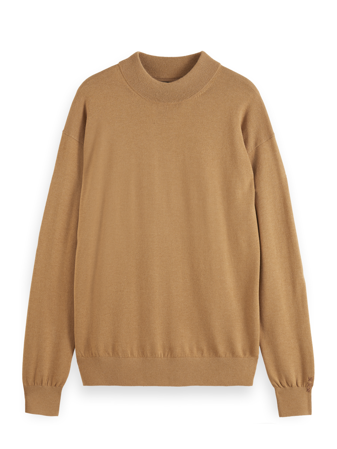 Essentials — Dropped Shoulder Mock Neck Pullover