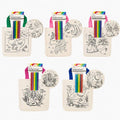 Kids Color Your Own Tote Bag Craft Kit – 5 Designs