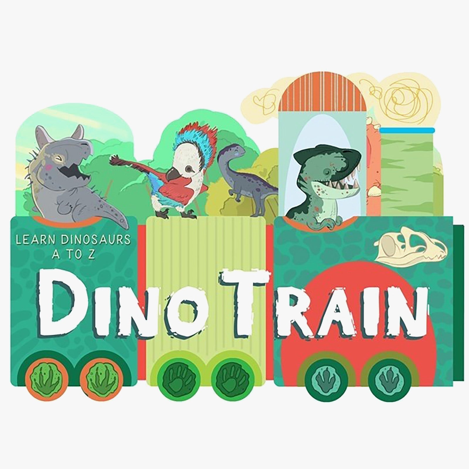 Dino Train Fold-Out Children's Book