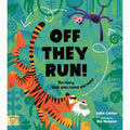 Off They Run Children's Flip Story Book