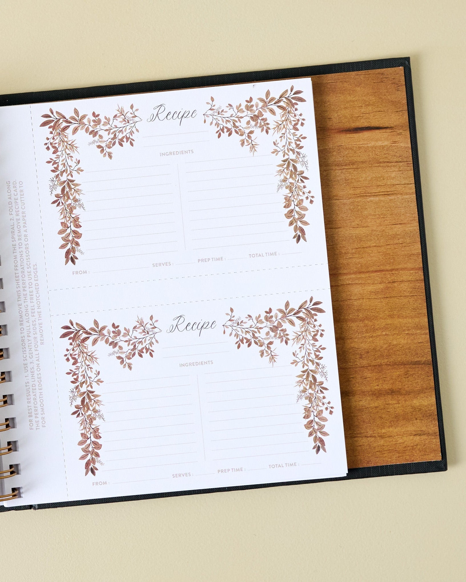 Around Our Table Recipe Binder