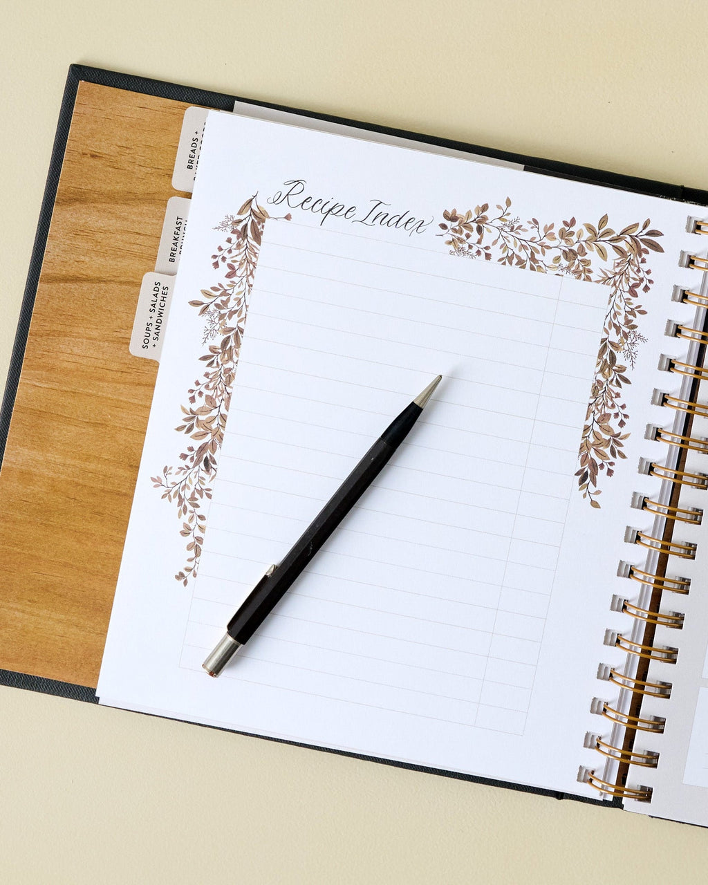 Around Our Table Recipe Binder