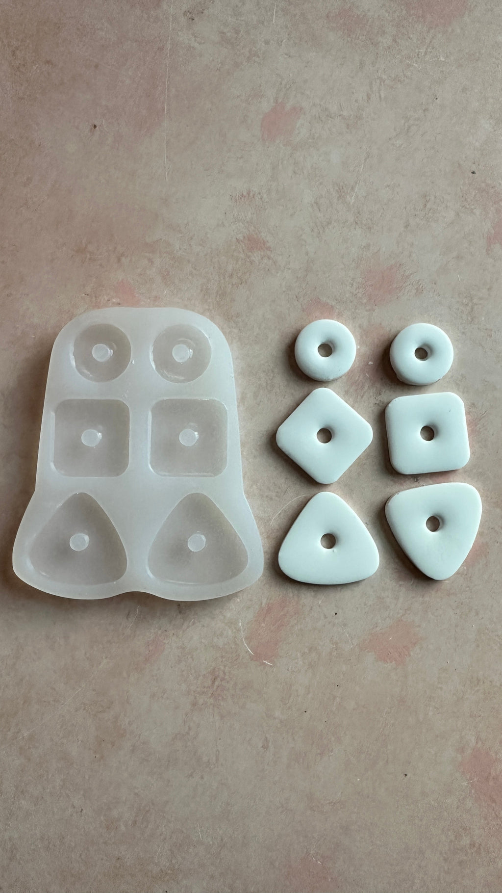 Soft Basic Shapes Boho Earrings Silicone mold