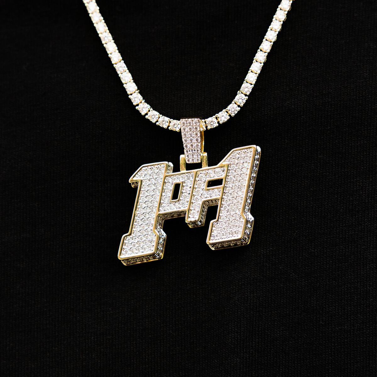 1of1 Pendant - Yellow Gold