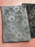Wishing Flower Embossed Polymer Clay Rubber Stamp Texture Sheet Mat