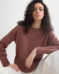 The Boxy Sweater in Everyday Cotton | Mocha